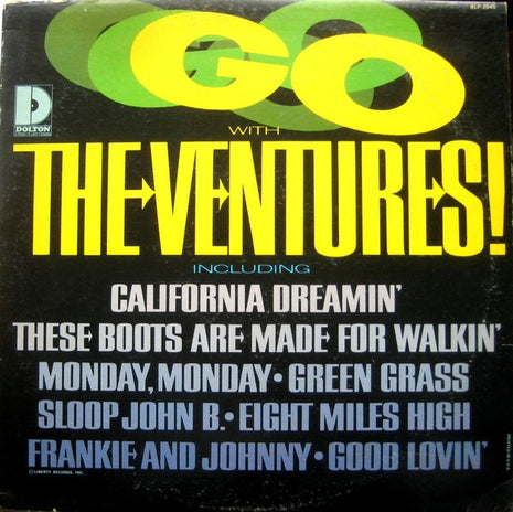The Ventures : Go With The Ventures (LP, Album, Mono, Ind)