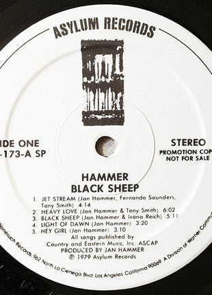 Hammer (7) : Black Sheep (LP, Album, Promo, Spe)