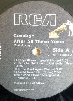 Chet Atkins : Country-After All These Years (LP)