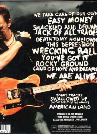 Bruce Springsteen : Wrecking Ball (CD, Album, S/Edition, Gat)
