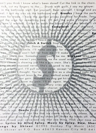 Shiner (5) : Splay (LP, Album)