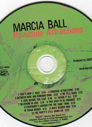 Marcia Ball : Roadside Attractions (CD, Album)