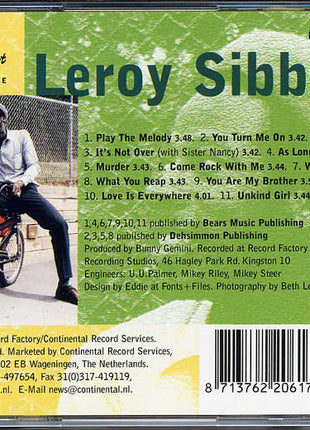 Leroy Sibbles : Come Rock With Me (CD, Album)