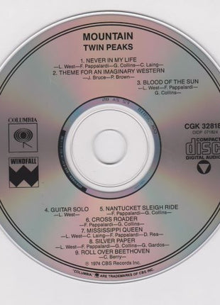 Mountain : Twin Peaks (CD, Album, RP, Pit)