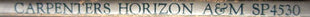 Carpenters : Horizon (LP, Album, Pit)