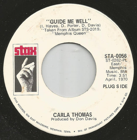 Carla Thomas : Guide Me Well (7", Single, Promo)