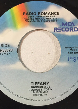 Tiffany : Radio Romance (7", Single)