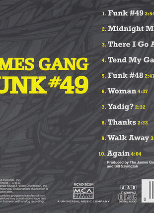 James Gang : Funk #49 (CD, Comp)