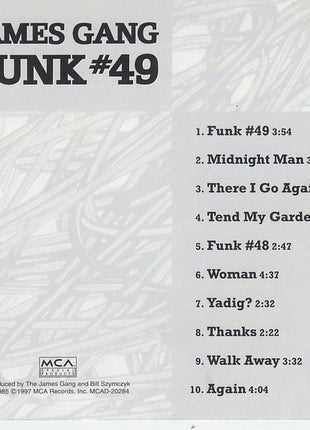 James Gang : Funk #49 (CD, Comp)