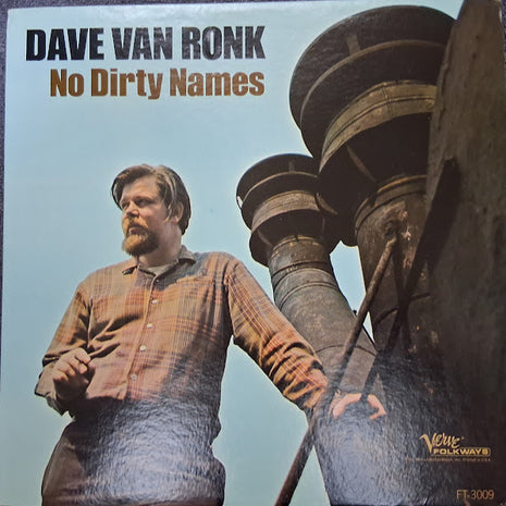 Dave Van Ronk : No Dirty Names (LP, Mono, Promo, Whi)