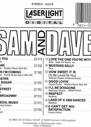 Sam & Dave : Masters Of Pop Music - Sam And Dave (CD)