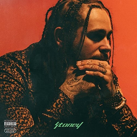 the album cover for Post Malone - Stoney