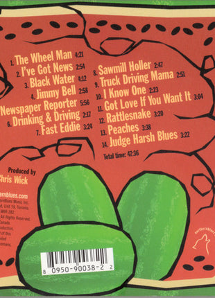 Watermelon Slim & The Workers : The Wheel Man (CD, Album)