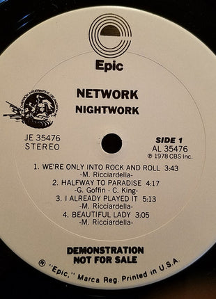 Network (11) : Nightwork (LP, Album, Promo)