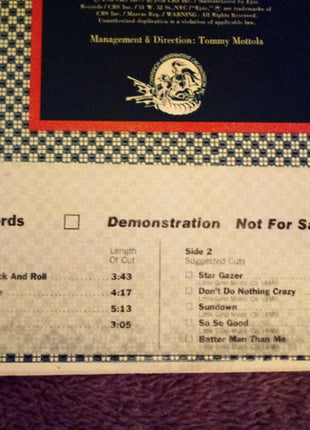 Network (11) : Nightwork (LP, Album, Promo)