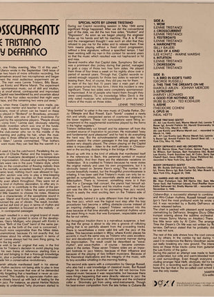 Lennie Tristano, Buddy Defranco : Crosscurrents (LP, Comp, RE, HQ )