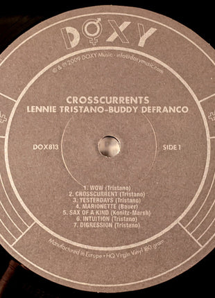 Lennie Tristano, Buddy Defranco : Crosscurrents (LP, Comp, RE, HQ )