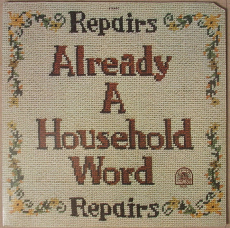 Repairs : Already A Household Word (LP, Album, RCA)