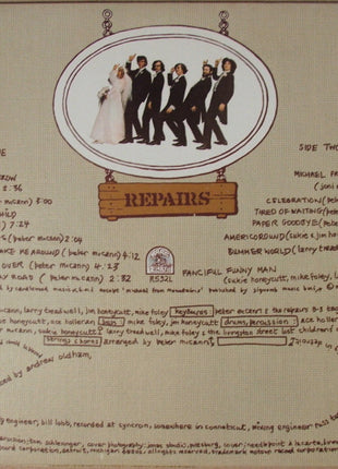 Repairs : Already A Household Word (LP, Album, RCA)