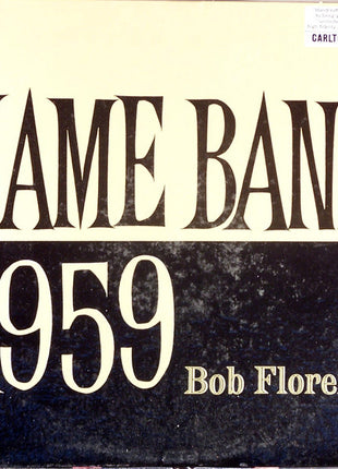 Bob Florence And His Orchestra : Name Band: 1959 (LP, Album, Mono)