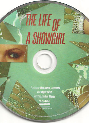 Taylor Swift : The Life Of A Showgirl (CD, Album, Swe)