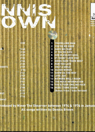 Dennis Brown : Here I Come Again (2xCD, Comp)