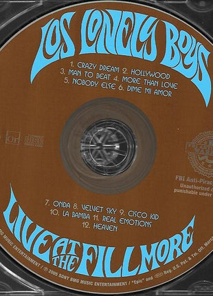 Los Lonely Boys : Live At The Fillmore  (CD, Album)