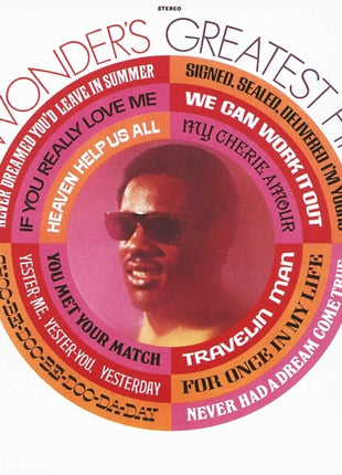 the album cover for Stevie Wonder - Greatest Hits 2 [180 Gram]