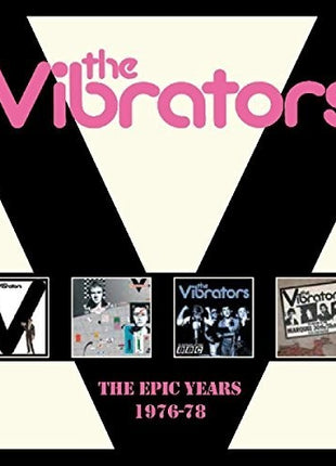 the album cover for Vibrators - Epic Years 1976-1978