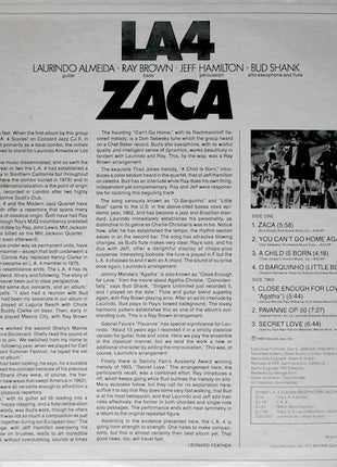 LA4 : Zaca (LP, Album)