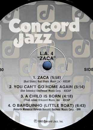 LA4 : Zaca (LP, Album)