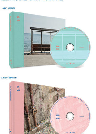 the album cover for BTS - You Never Walk Alone (Random cover, incl. 120-page photobook and one random photocard)