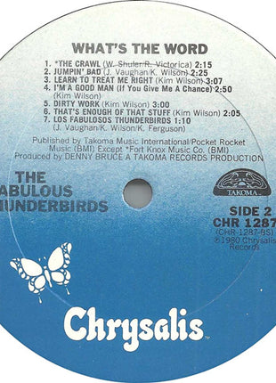 The Fabulous Thunderbirds : What's The Word (LP, Album)