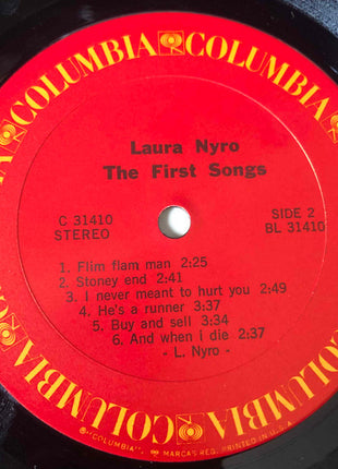 Laura Nyro : The First Songs (LP, Album, RE, Pit)