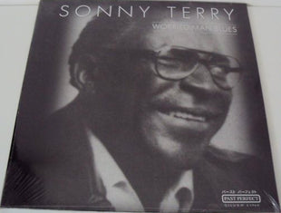 Sonny Terry : Worried Man Blues (LP, Comp)