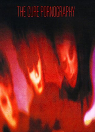 the album cover for The Cure - Pornography