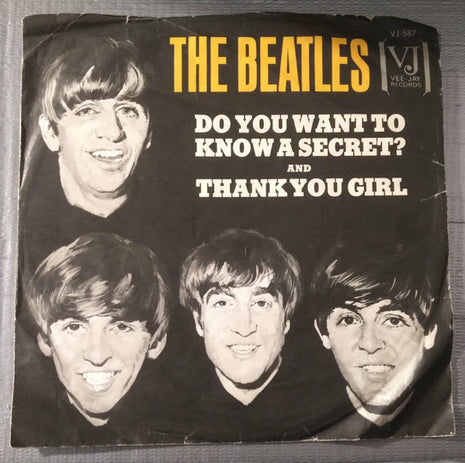 The Beatles : Do You Want To Know A Secret (7", Single)