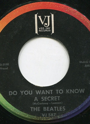 The Beatles : Do You Want To Know A Secret (7", Single)