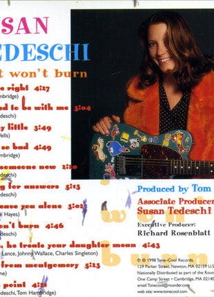 Susan Tedeschi : Just Won't Burn (CD, Album)