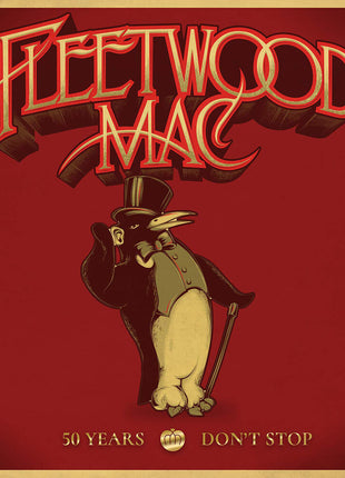 the album cover for Fleetwood Mac - 50 Years - Don't Stop