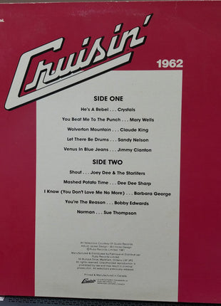 Various : Cruisin' 1962 (LP, Comp)