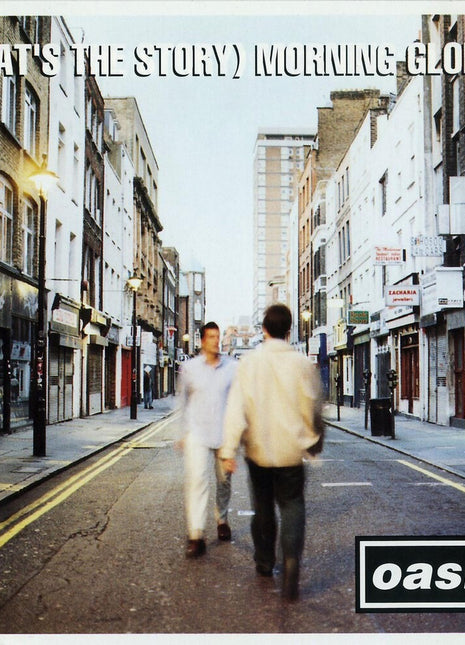 the album cover for Oasis - (Whats the Story) Morning Glory