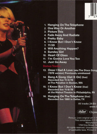 Blondie : Parallel Lines (CD, Album, RE, RM)