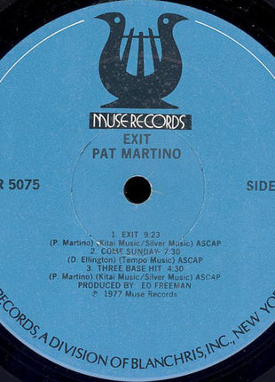 Pat Martino : Exit (LP, Album)