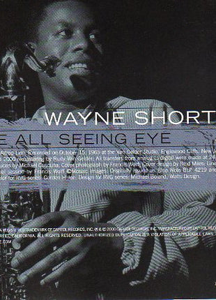 Wayne Shorter : The All Seeing Eye (CD, Album, RE, RM)