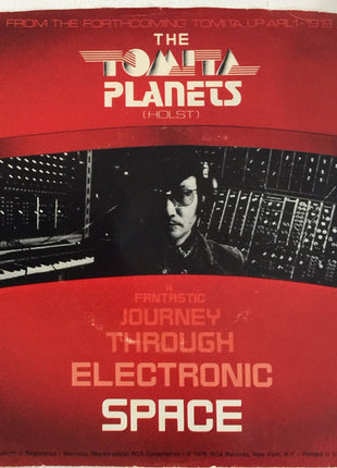 Tomita : The Tomita Planets: I. Excerpt From Mars / II. Excerpt From Venus (7", Single, Promo)