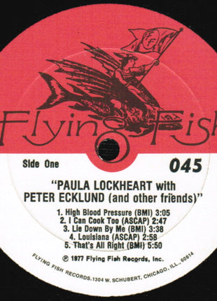 Paula Lockheart : Paula Lockheart With Peter Ecklund (And Other Friends) (LP, Album)