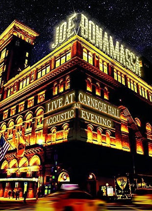 the album cover for Joe Bonamassa - Live At Carnegie Hall: An Acoustic Evening [3LP]