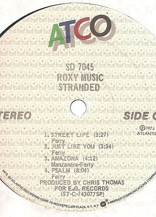 Roxy Music : Stranded (LP, Album, RE, Spe)