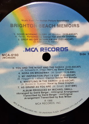 Michael Small : Brighton Beach Memoirs (LP)